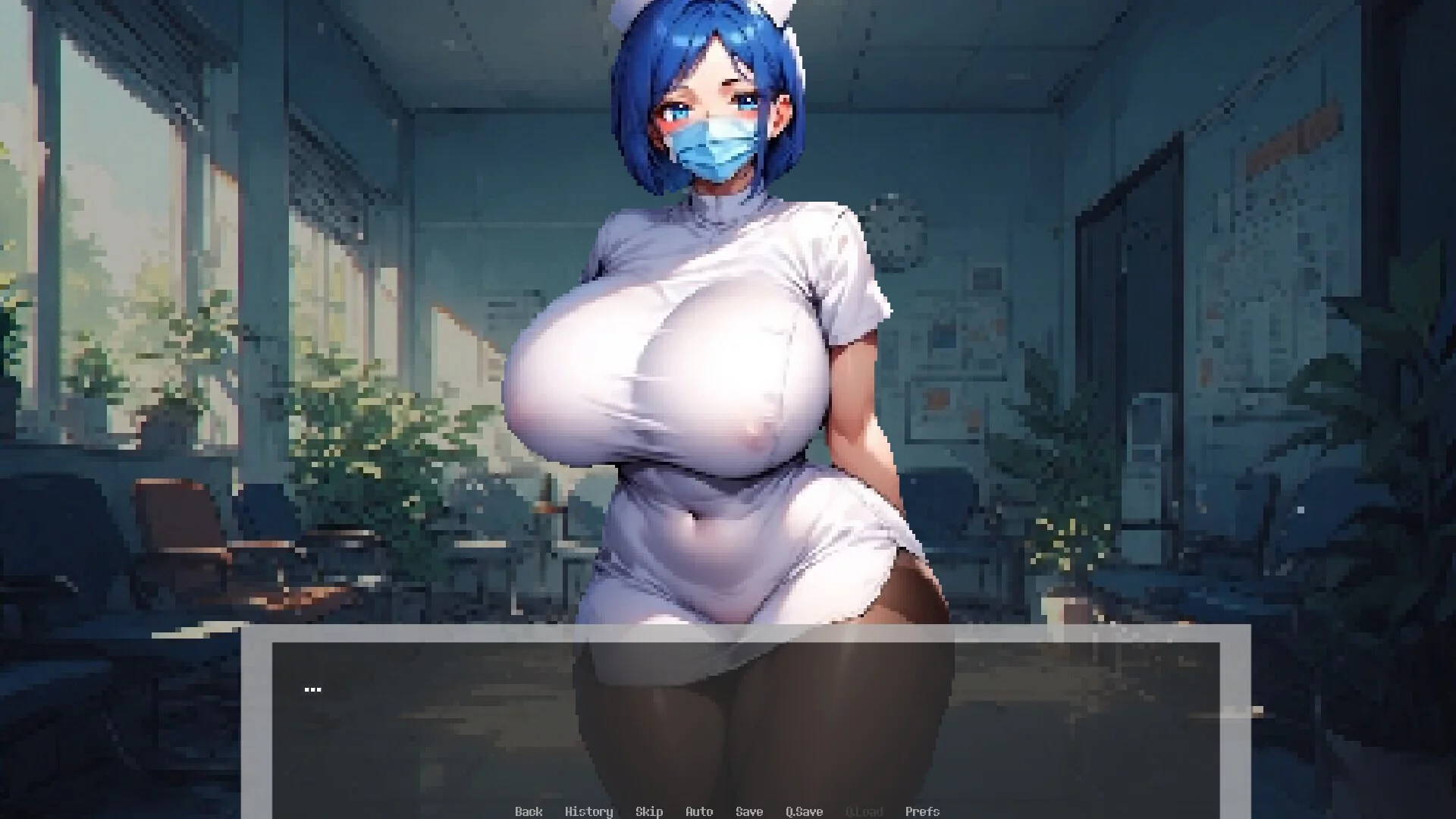 Изображение игры: Dominated by: Yandere Goth Doctor