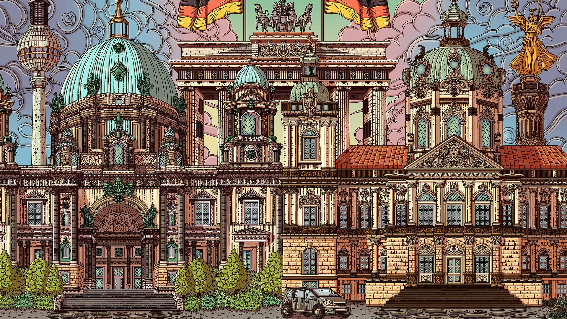 Изображение игры: 100 Berlin Cats