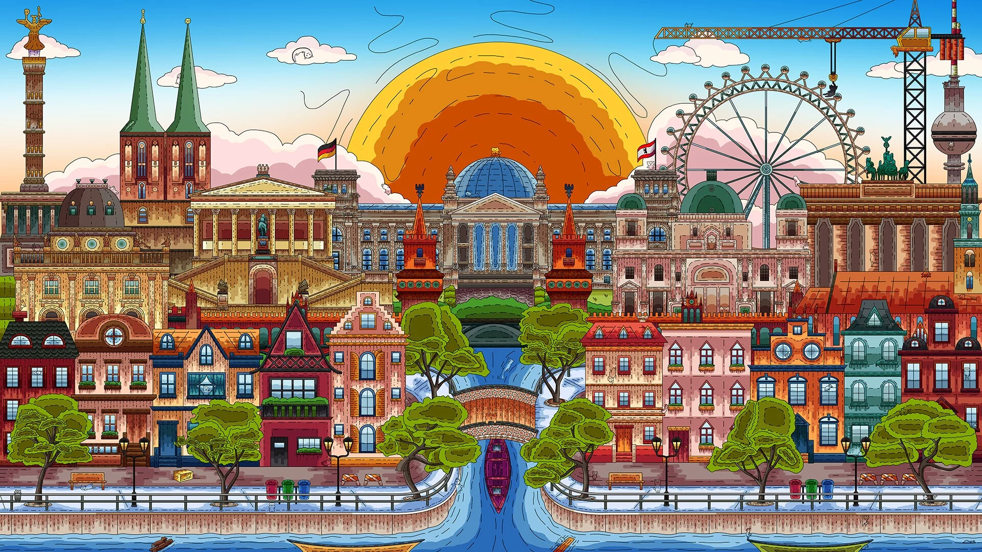 Изображение игры: 100 Berlin Cats