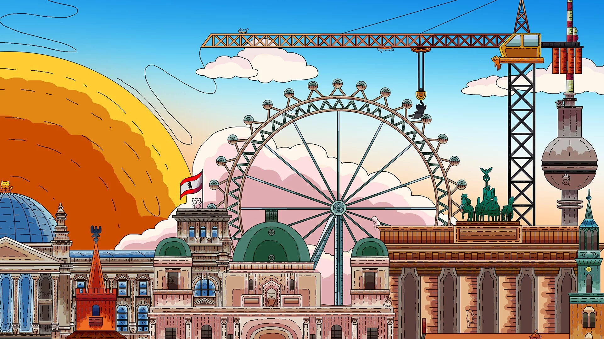 Изображение игры: 100 Berlin Cats