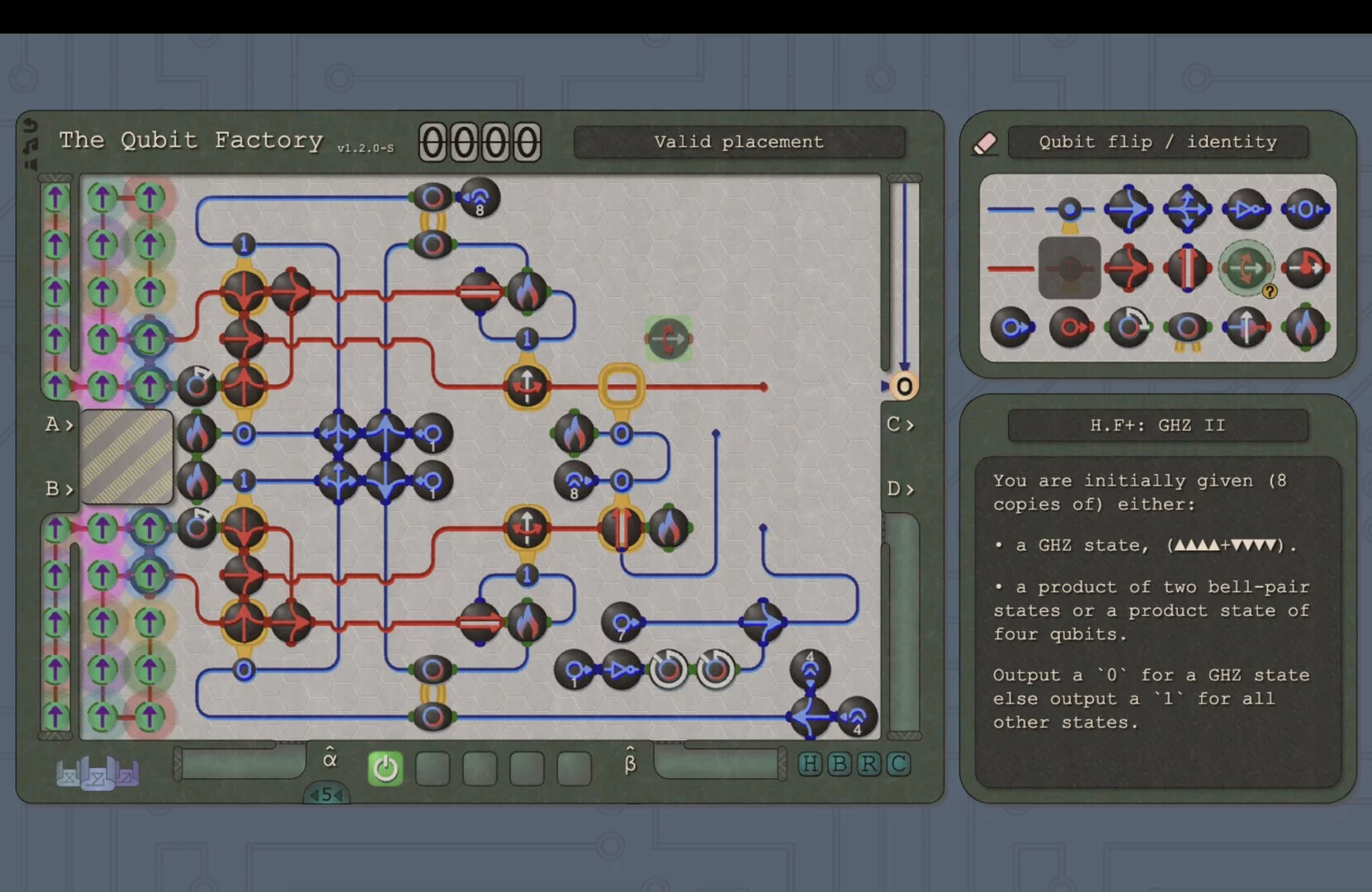 Изображение игры: The Qubit Factory