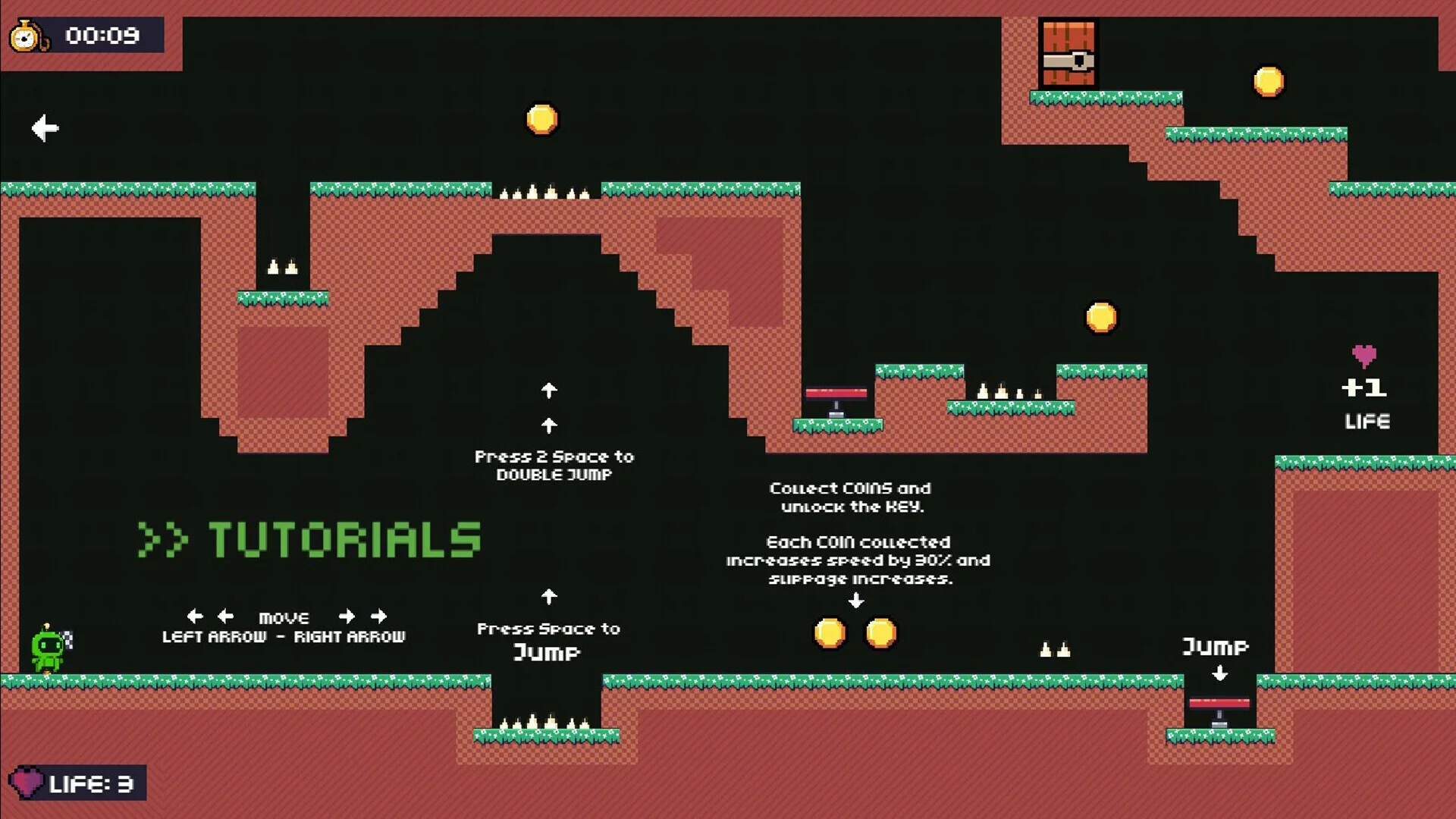 Изображение игры: Escape from Spikes