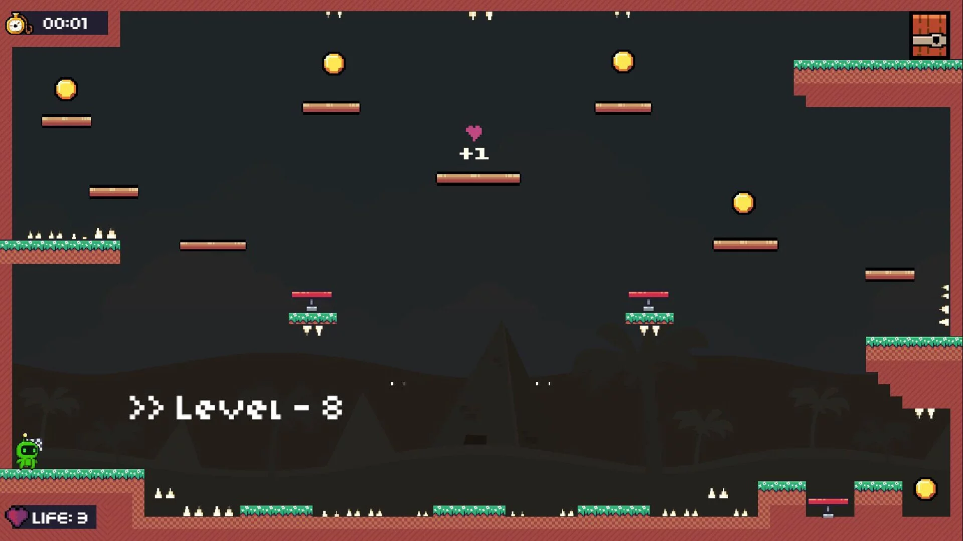 Изображение игры: Escape from Spikes