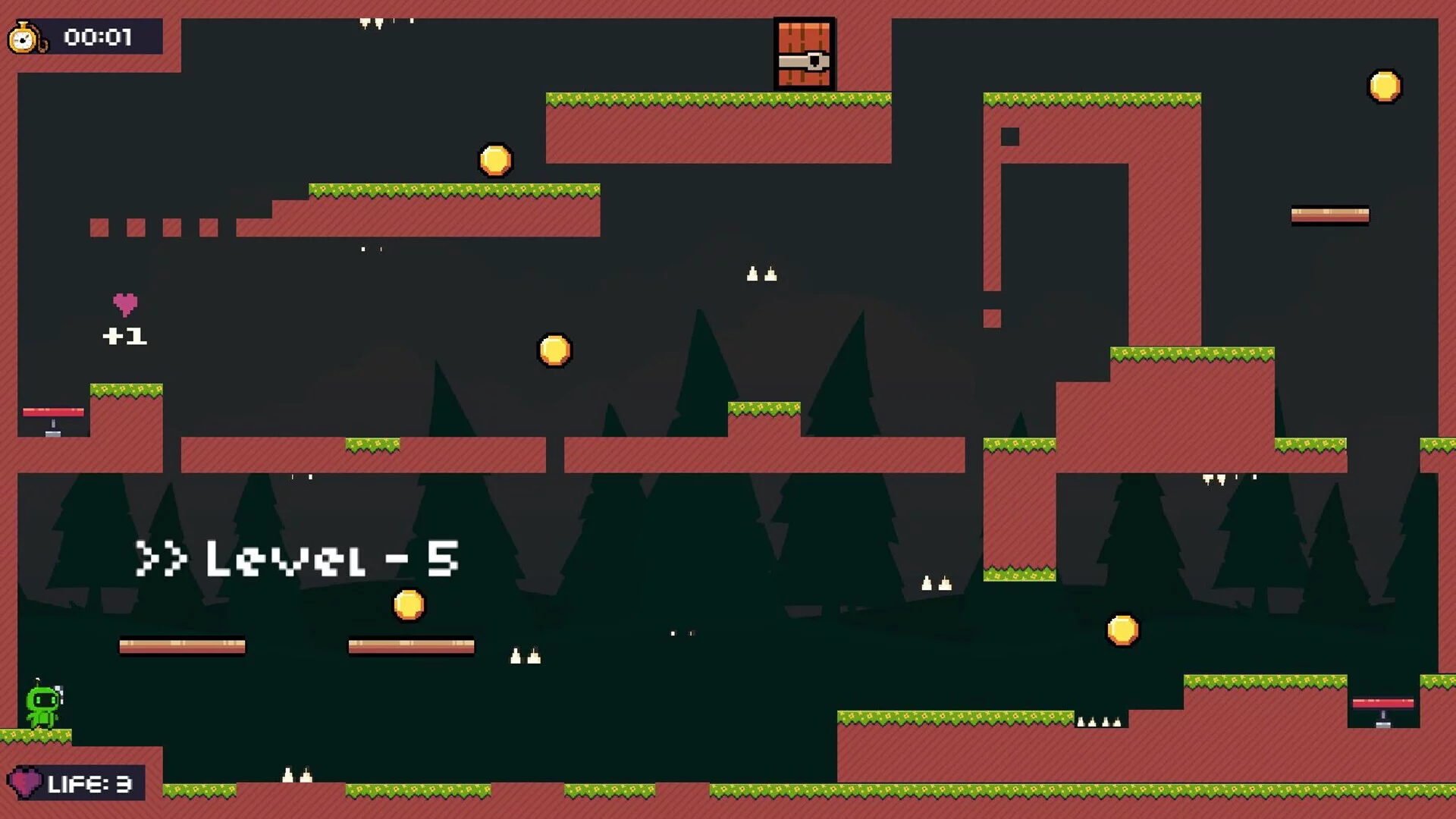 Изображение игры: Escape from Spikes