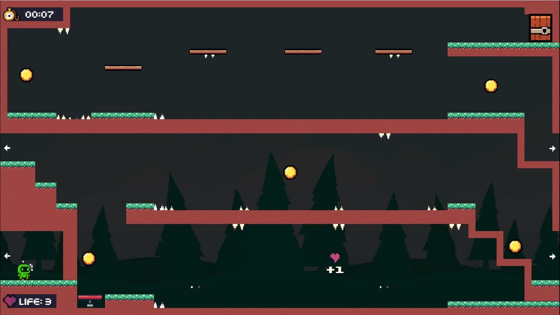 Изображение игры: Escape from Spikes
