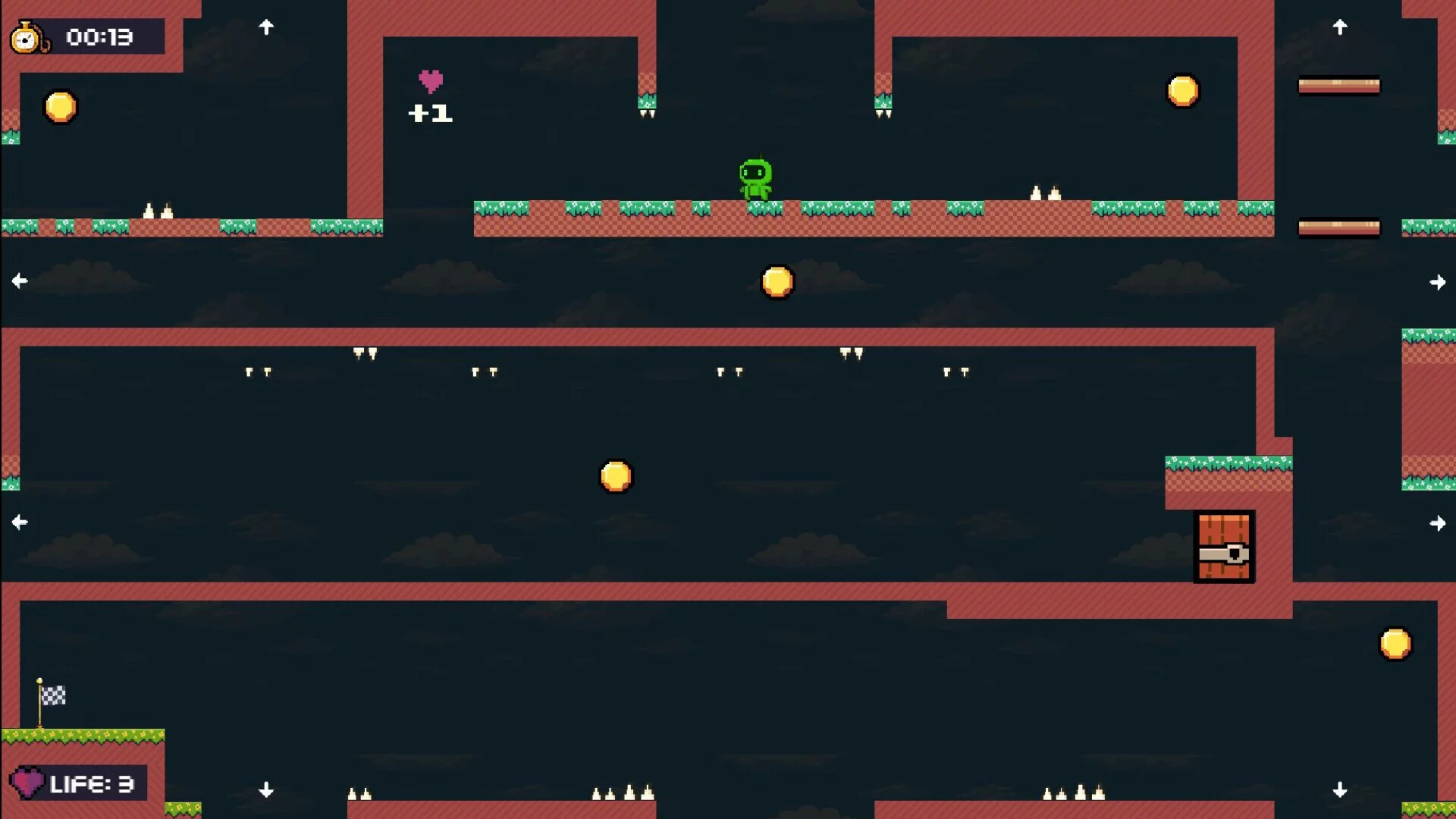 Изображение игры: Escape from Spikes