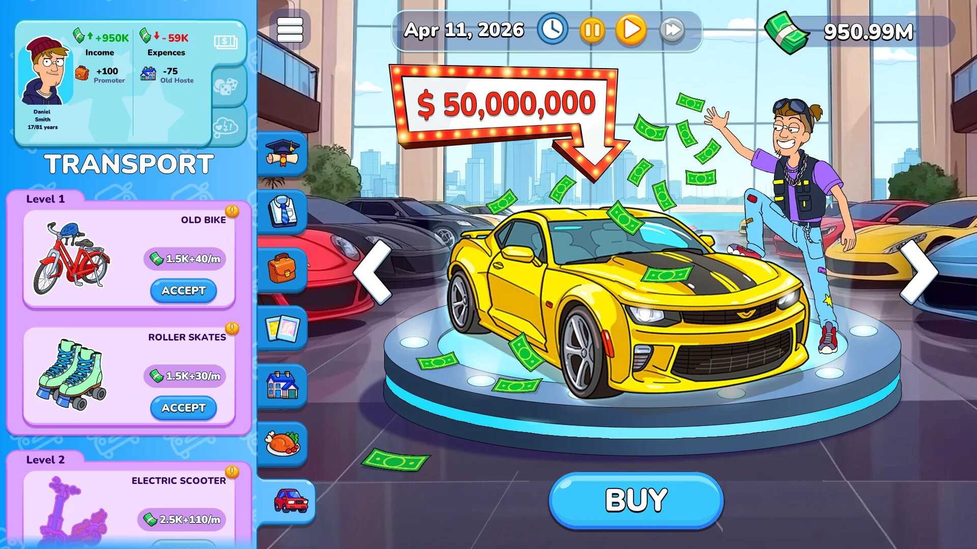Изображение игры: Mr. Billion: Idle Rich Tycoon
