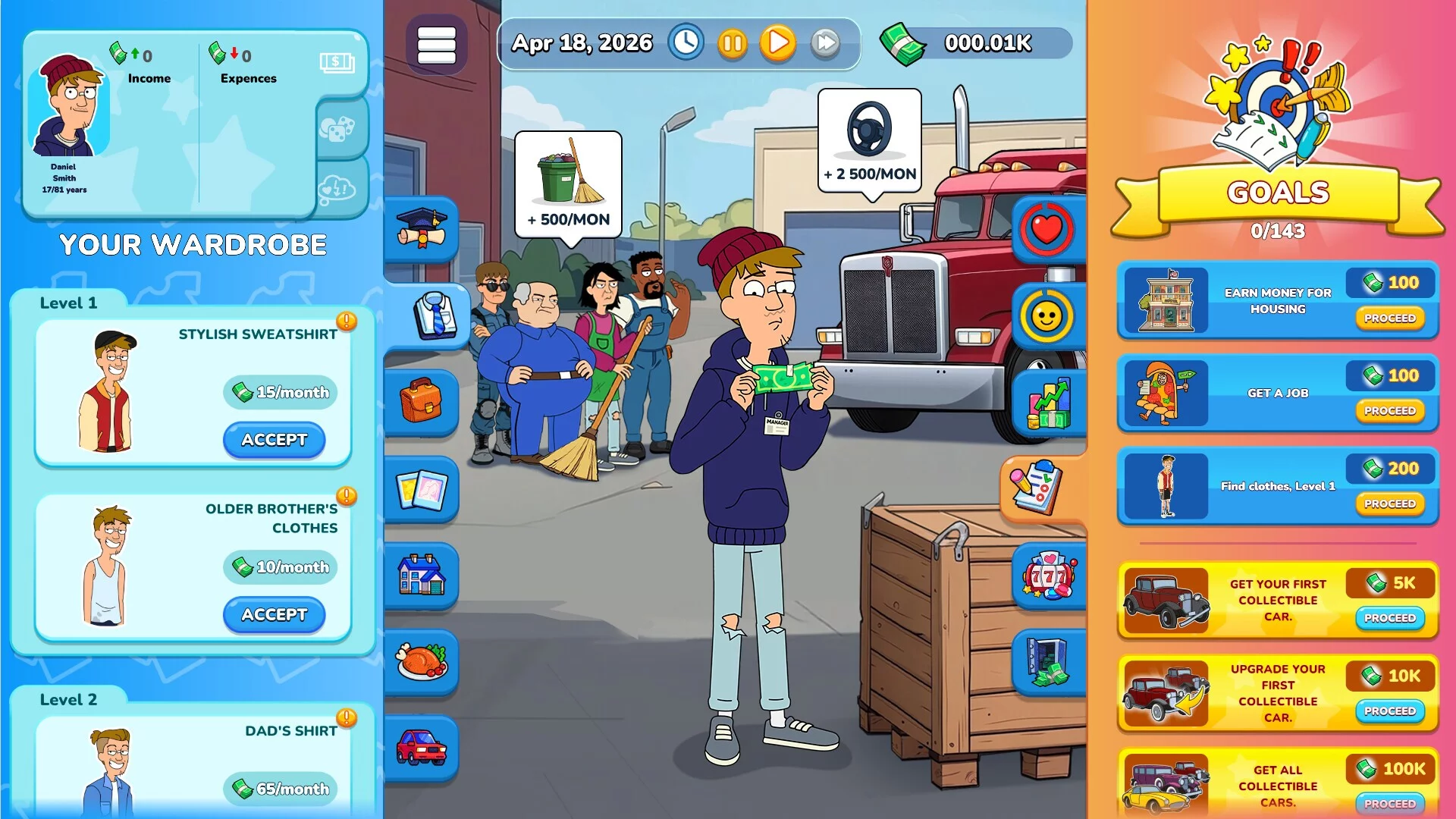 Изображение игры: Mr. Billion: Idle Rich Tycoon