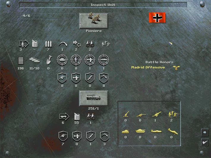 Изображение игры: Panzer General 2