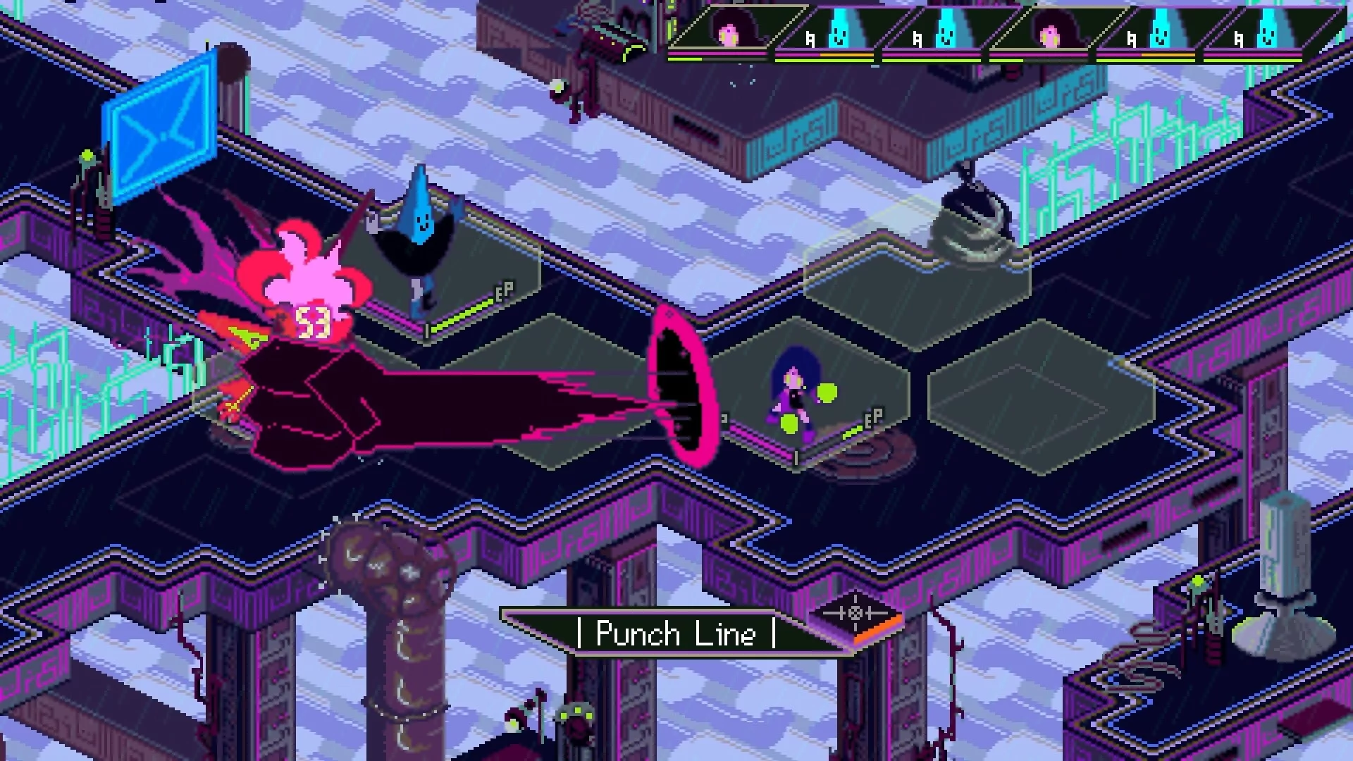 Изображение игры: Keylocker | Turn Based Cyberpunk Action