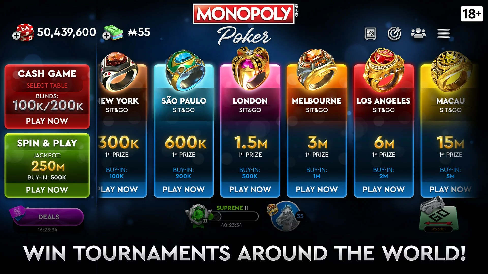 Изображение игры: MONOPOLY Poker