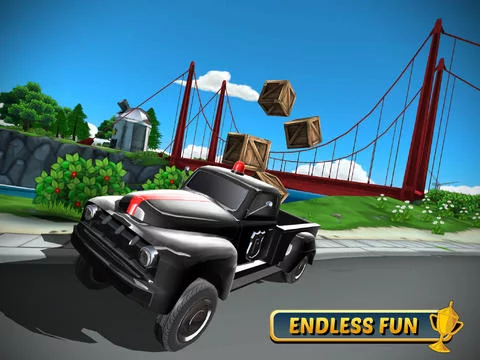 Изображение игры: Parcel Panic 2 - Post Car Racing