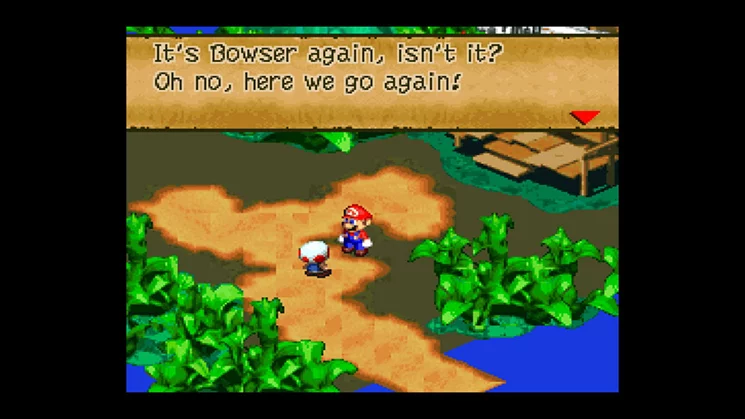 Изображение игры: Super Mario RPG: Legend of the Seven Stars