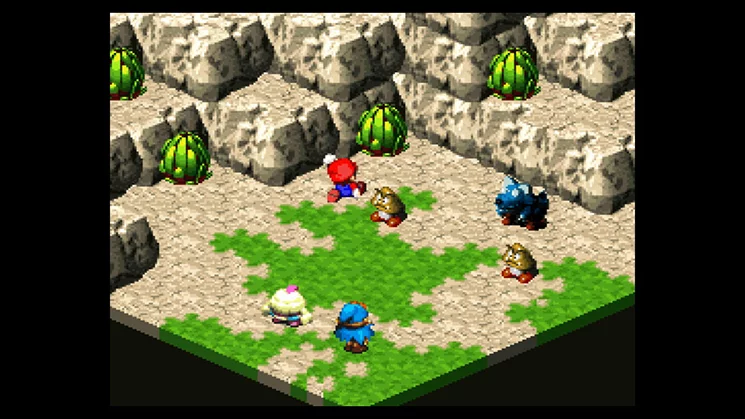 Изображение игры: Super Mario RPG: Legend of the Seven Stars