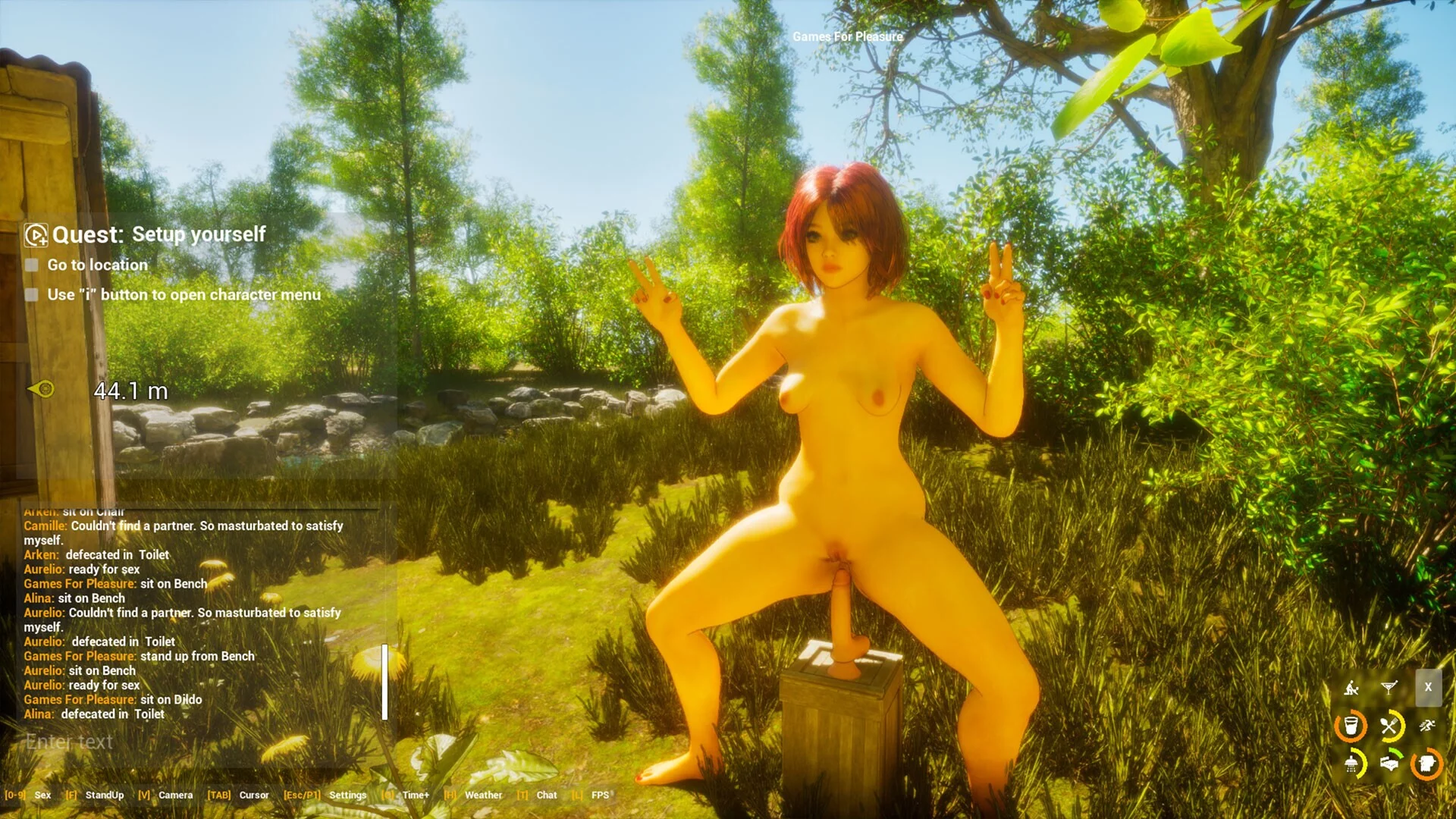 Изображение игры: Naked Lust and Burning Passions