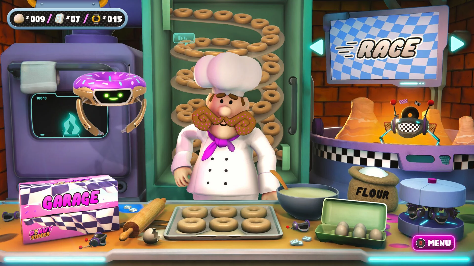 Изображение игры: Donut Riders