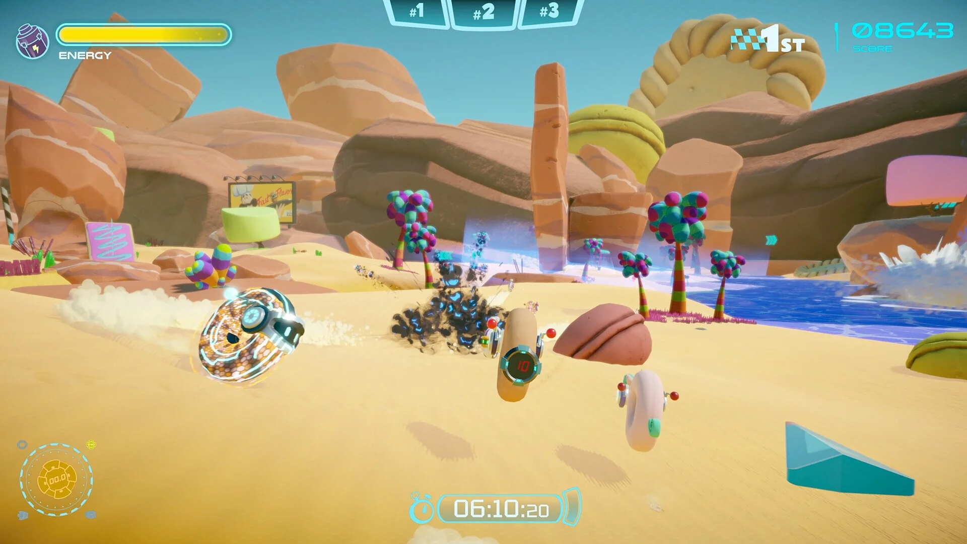 Изображение игры: Donut Riders
