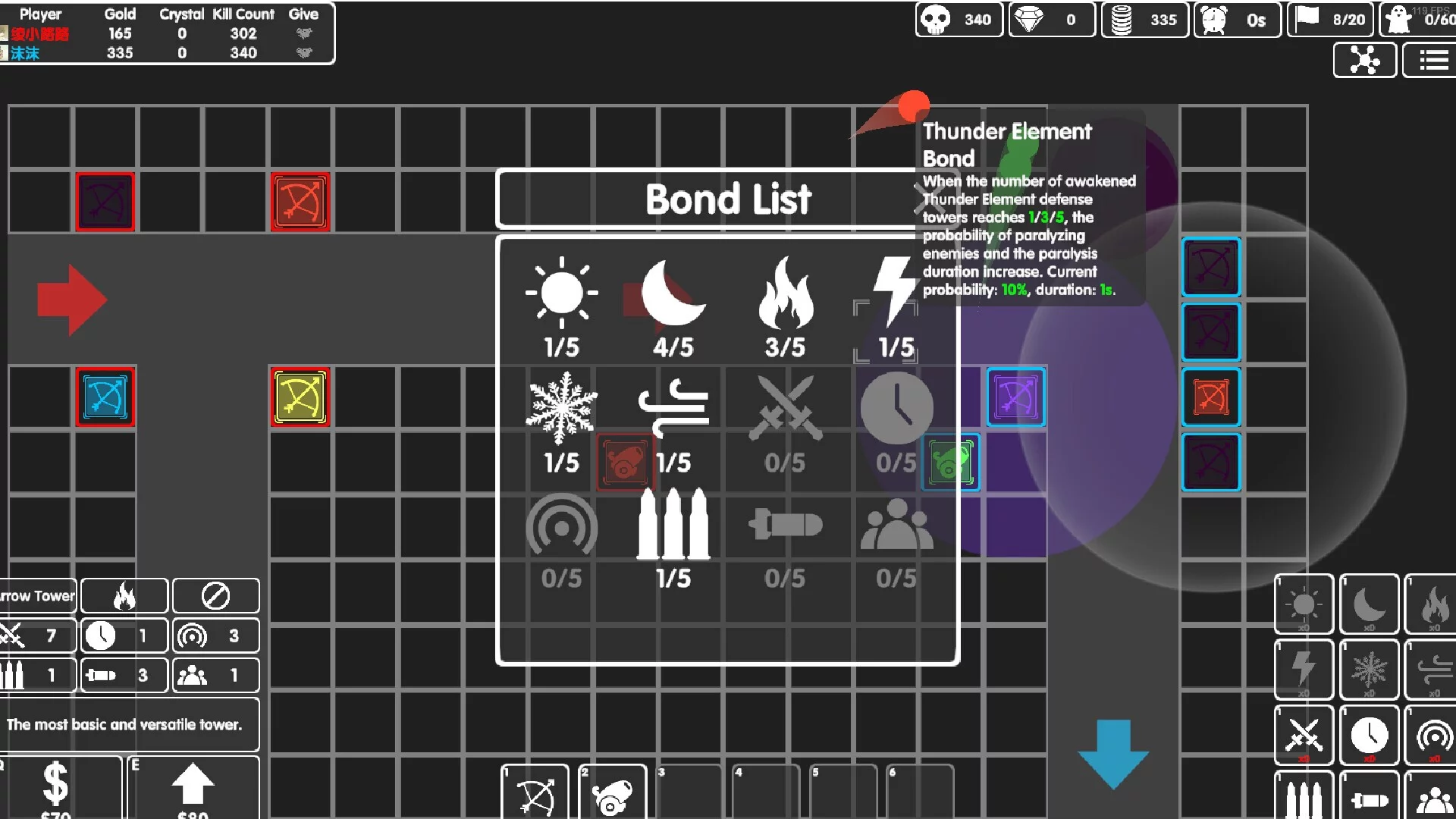 Изображение игры: Graphic Tower Defense