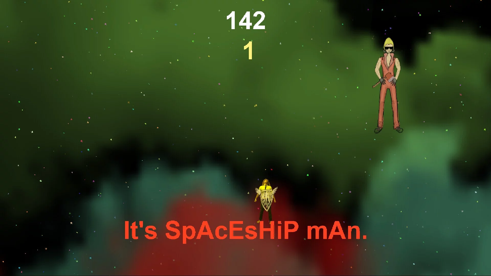 Изображение игры: Spaceship Man 2