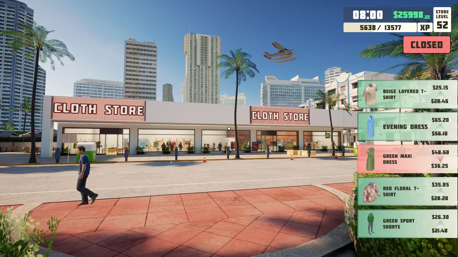 Изображение игры: siMarket Cloth Store Simulator