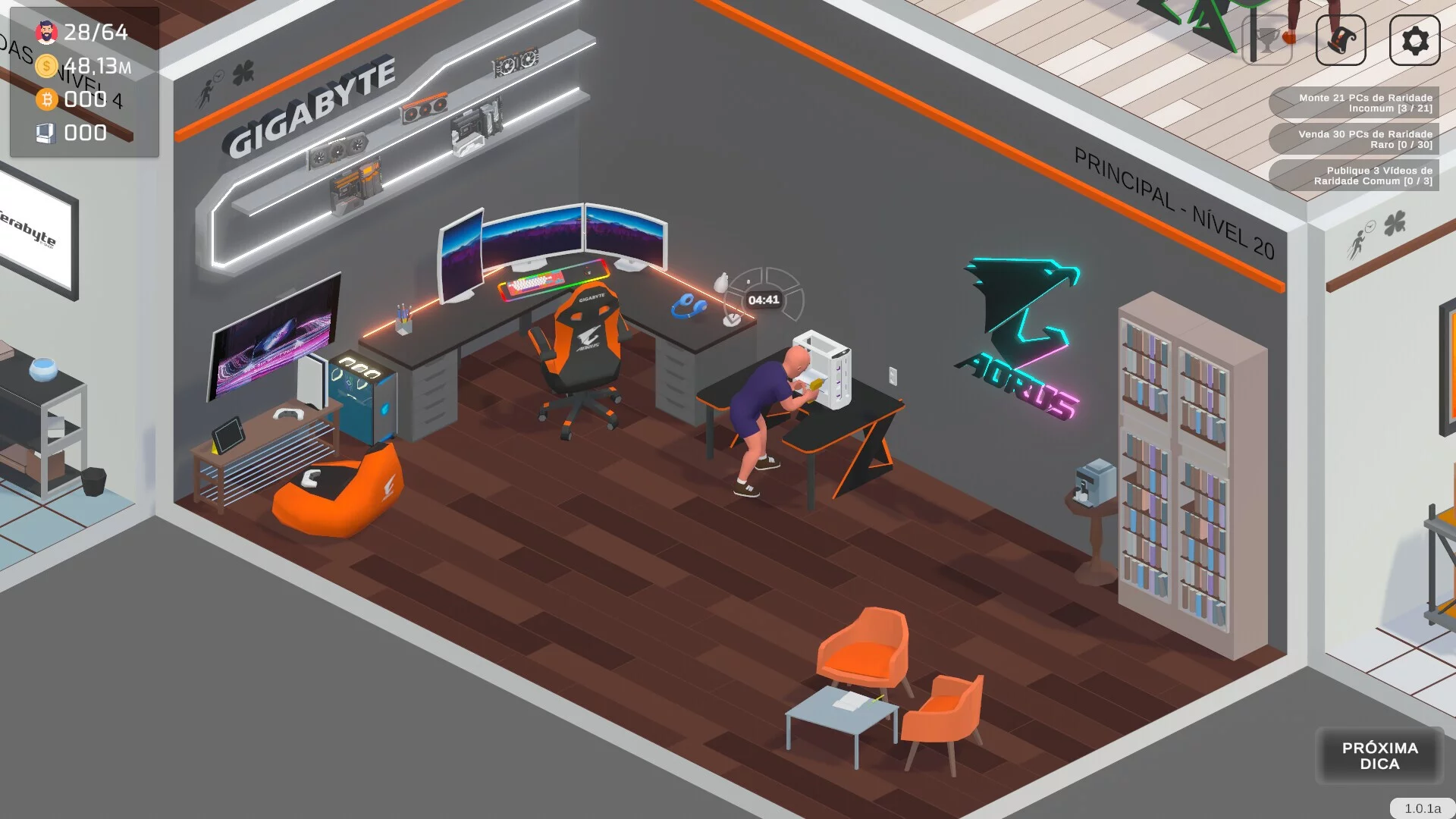 Изображение игры: PC Building Empire