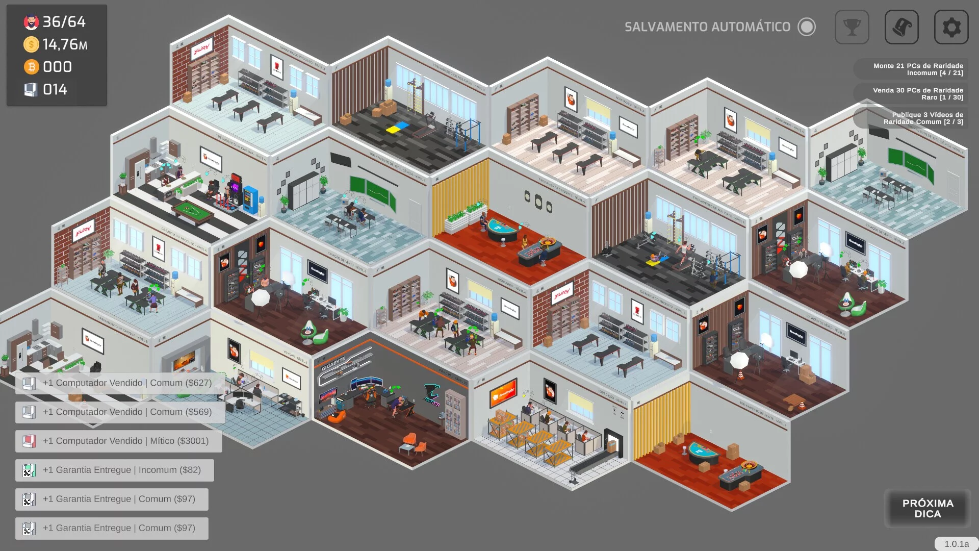 Изображение игры: PC Building Empire