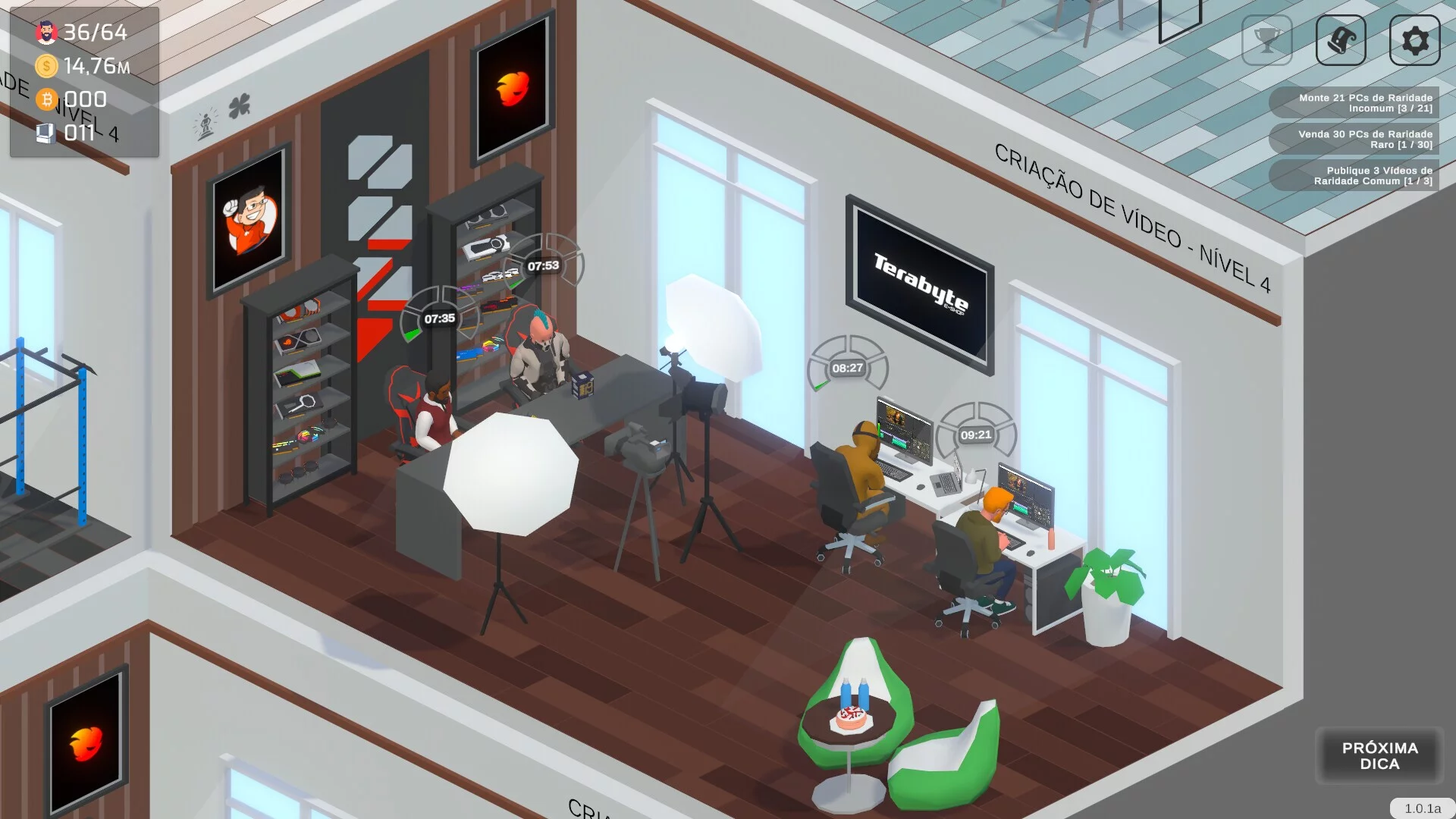 Изображение игры: PC Building Empire