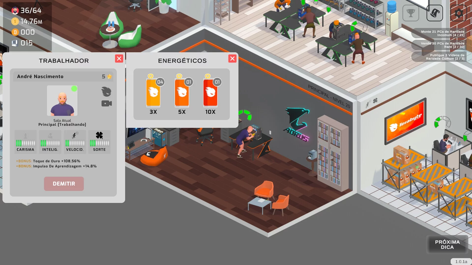 Изображение игры: PC Building Empire