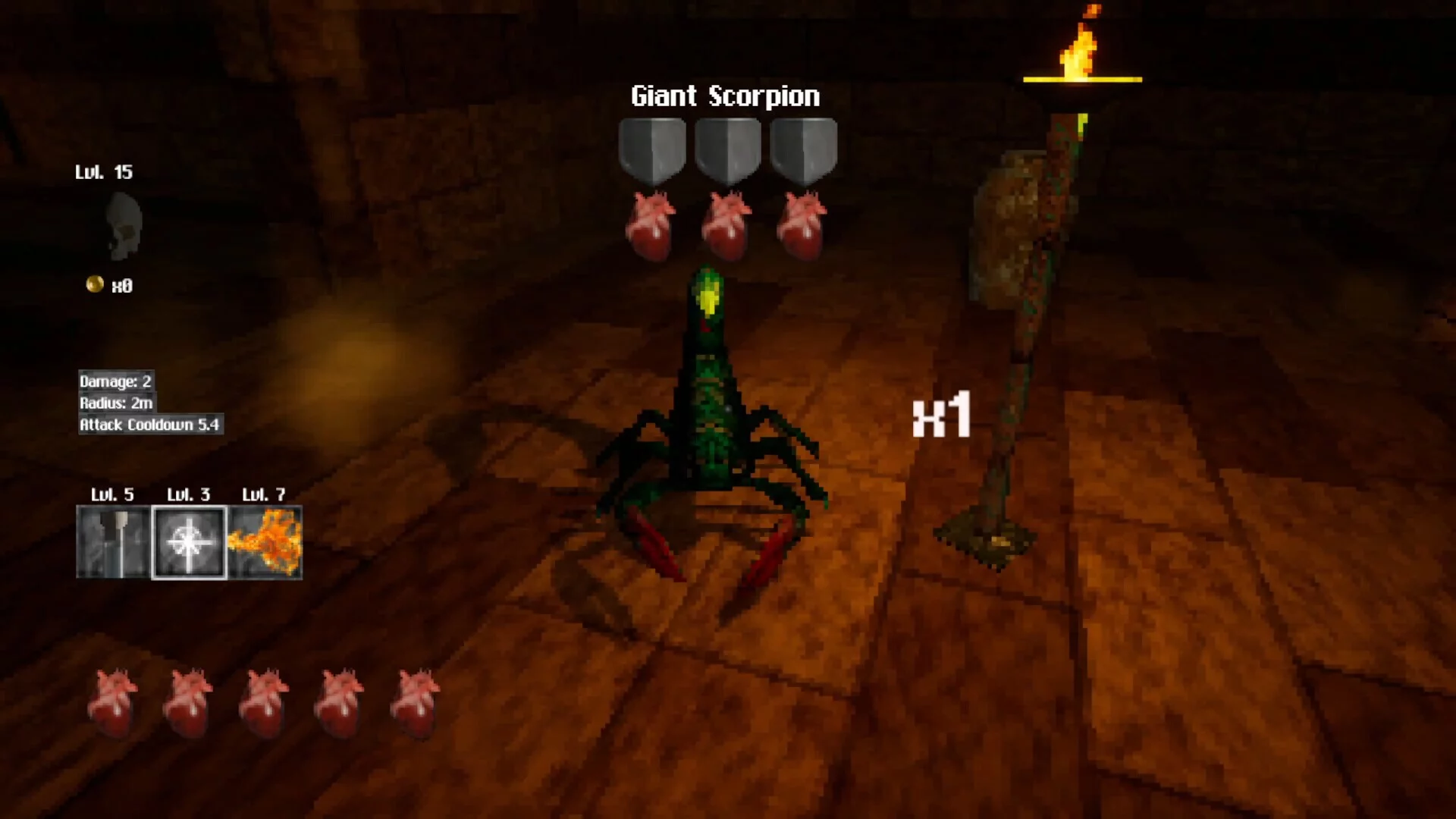 Изображение игры: Necrodungeon