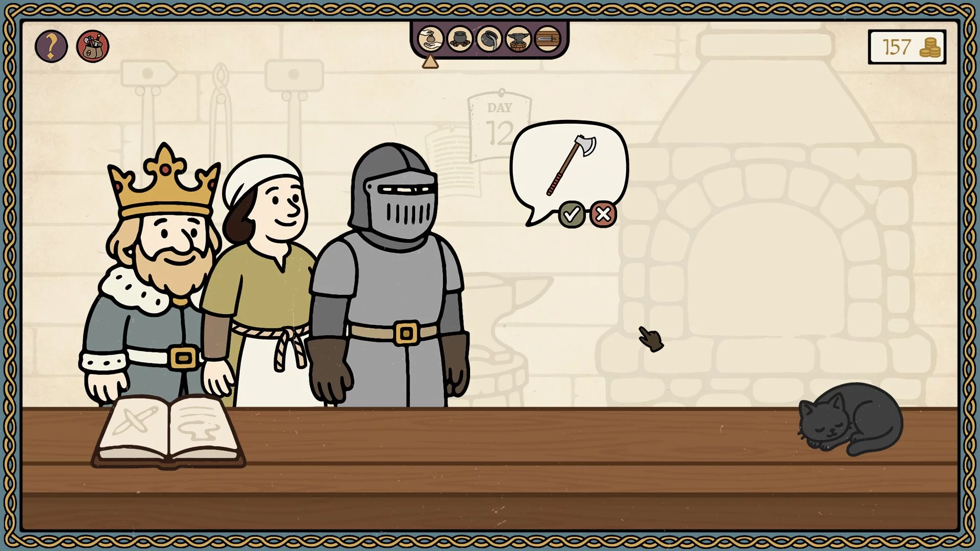 Изображение игры: Cozy Forge: Blacksmith Simulator