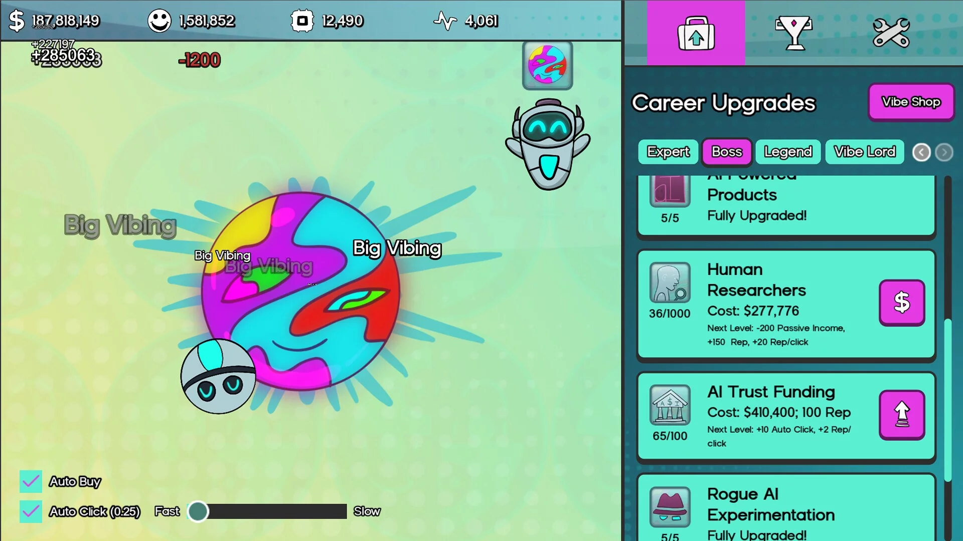 Изображение игры: Vibe Clicker