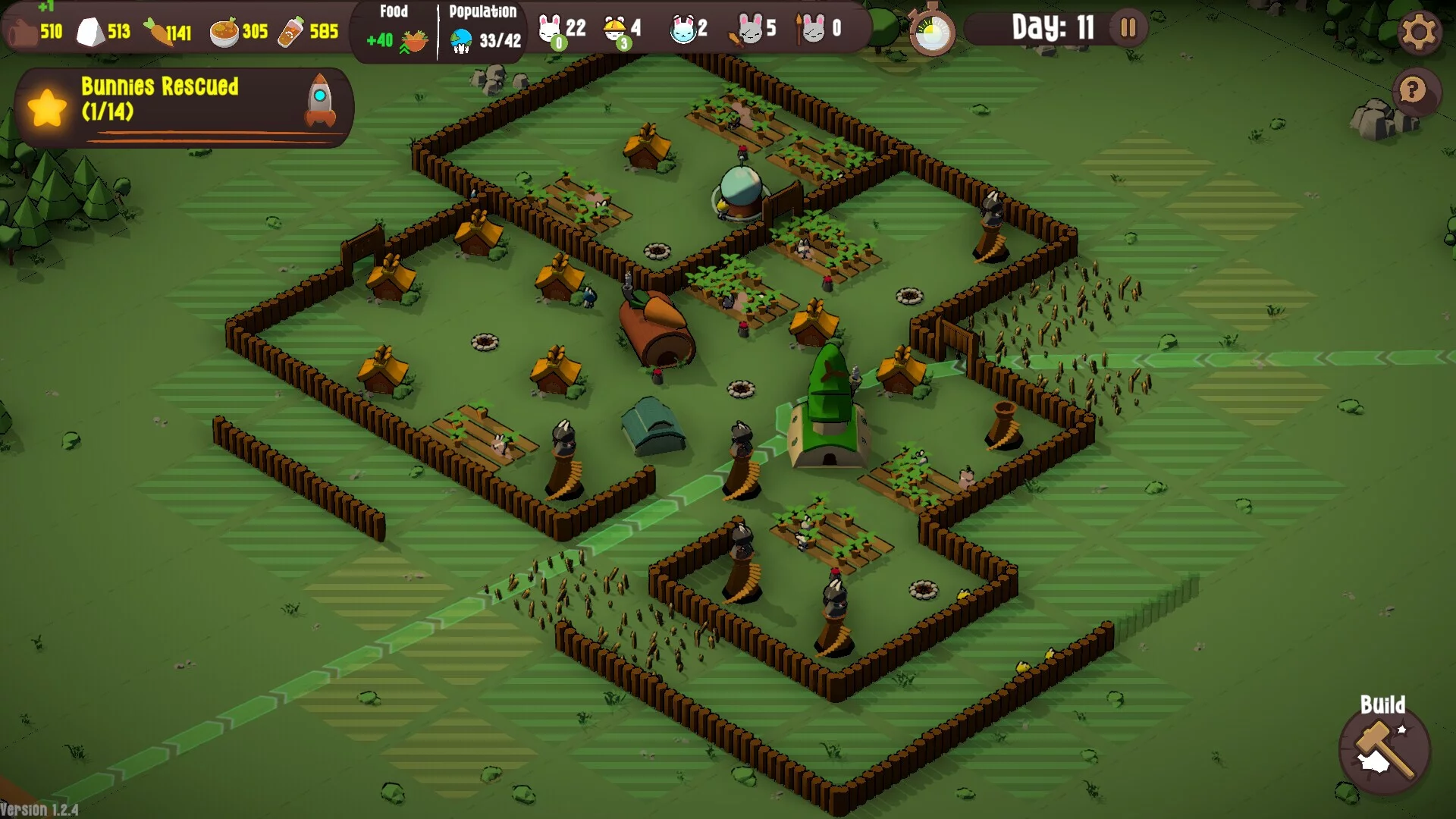 Изображение игры: Bunny Bunker