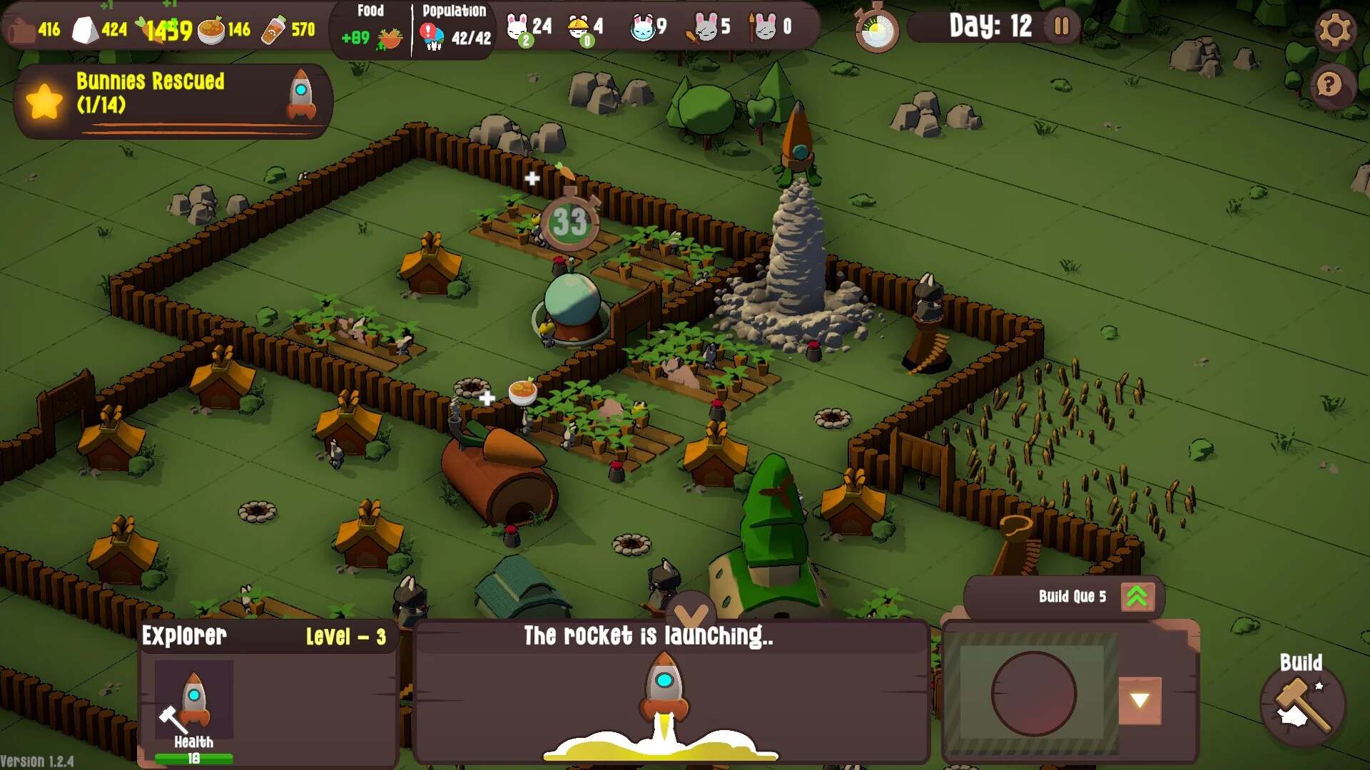 Изображение игры: Bunny Bunker