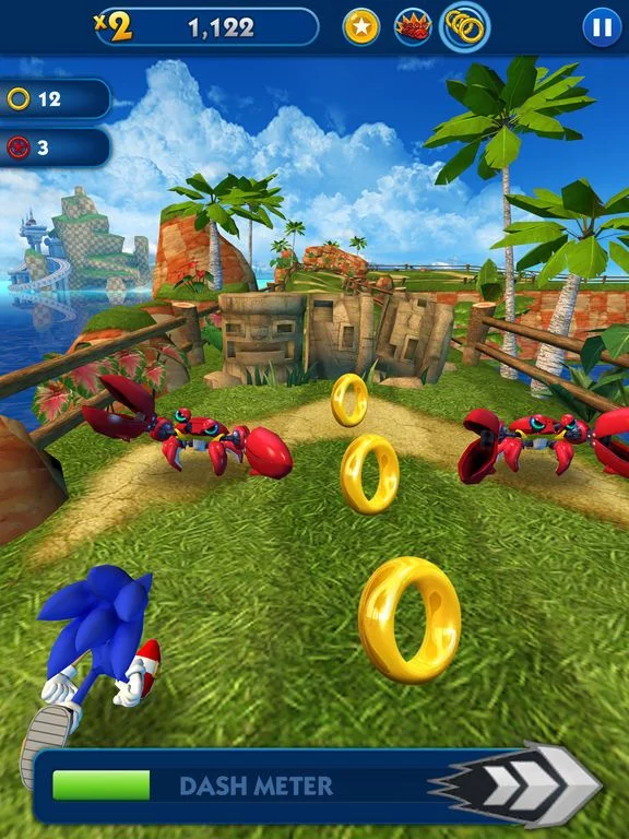 Изображение игры: Sonic Dash