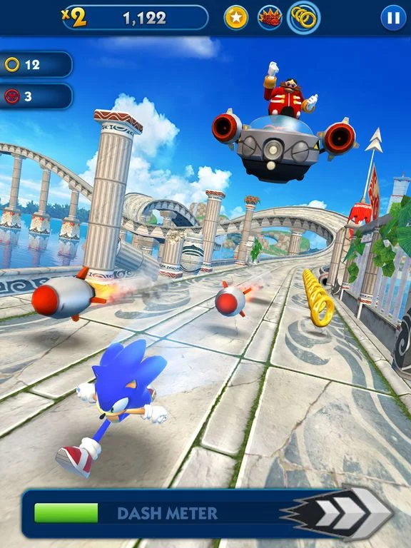 Изображение игры: Sonic Dash