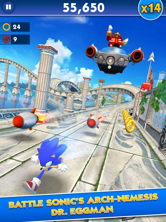 Изображение игры: Sonic Dash
