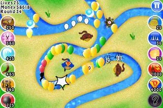 Изображение игры: Bloons TD