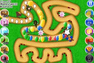 Изображение игры: Bloons TD