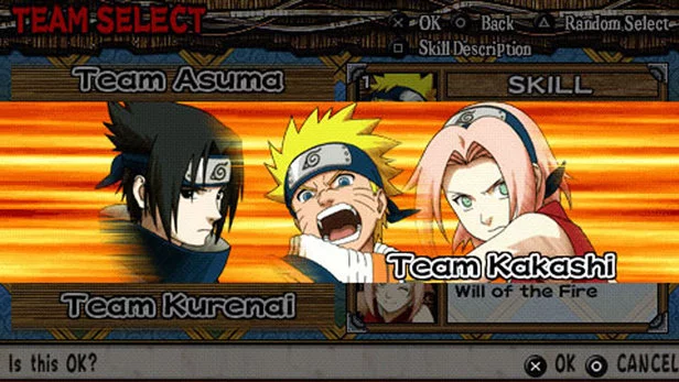 Изображение игры: Naruto: Ultimate Ninja Heroes