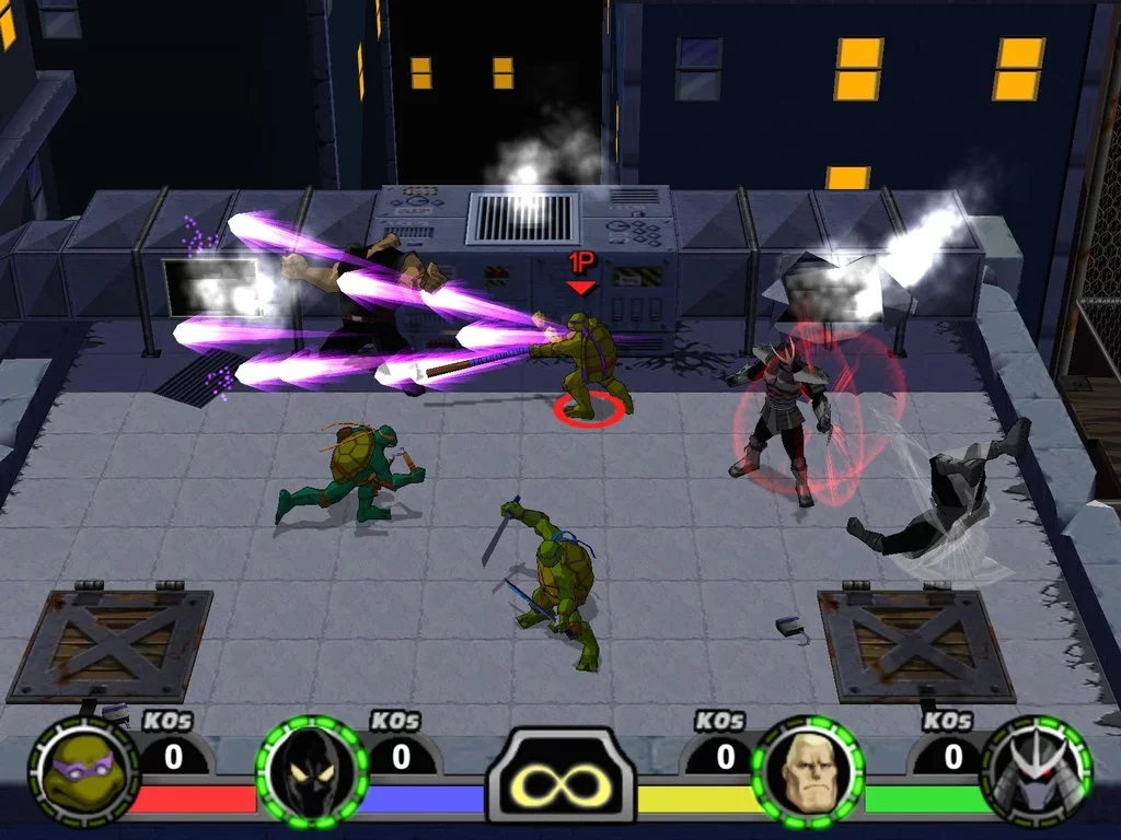 Изображение игры: TMNT Mutant Melee