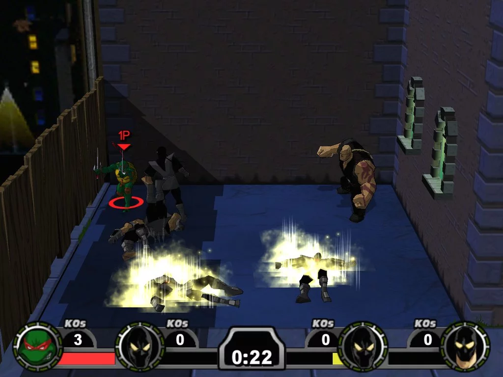Изображение игры: TMNT Mutant Melee