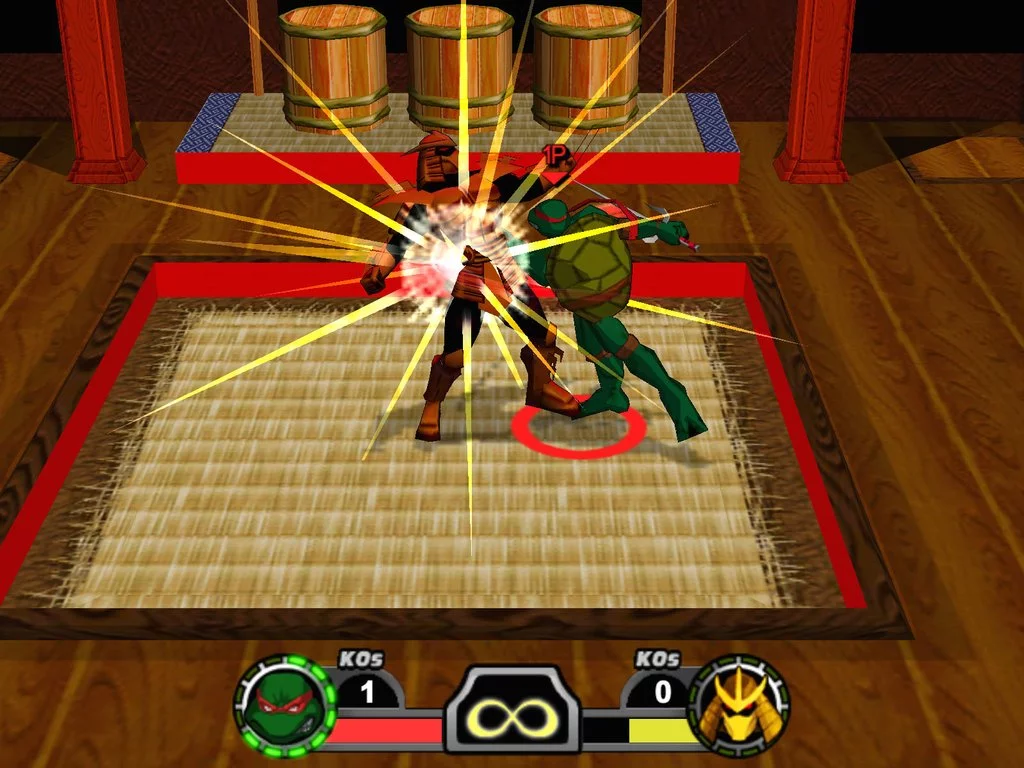 Изображение игры: TMNT Mutant Melee