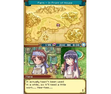 Изображение игры: Rune Factory 2: A Fantasy Harvest Moon