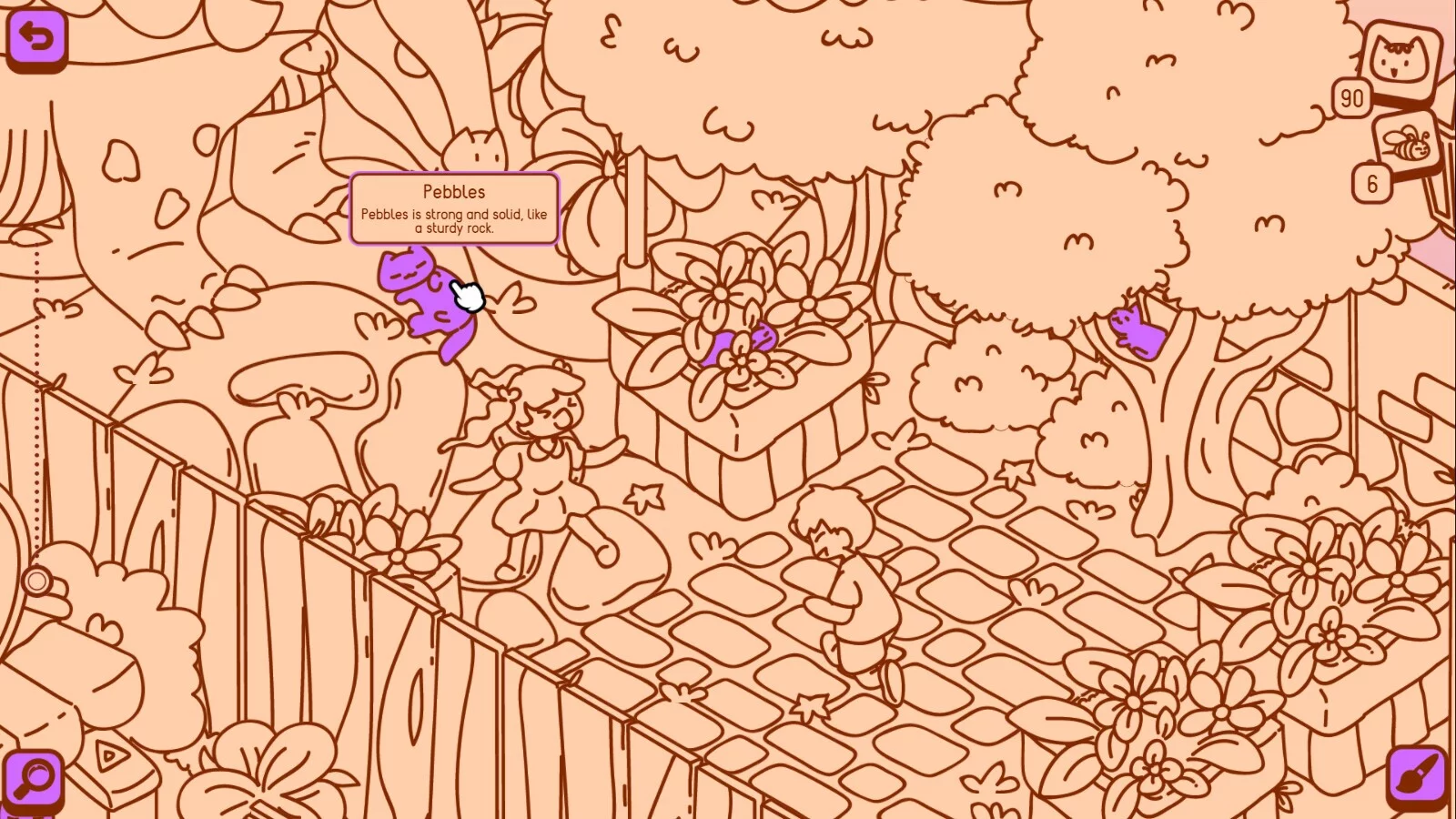Изображение игры: Cats and Seek: Dino Park