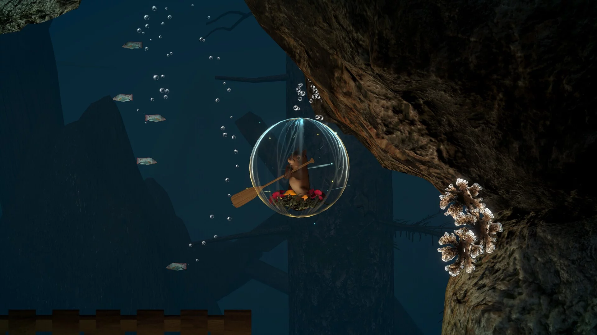 Изображение игры: The Squirrel & Sea