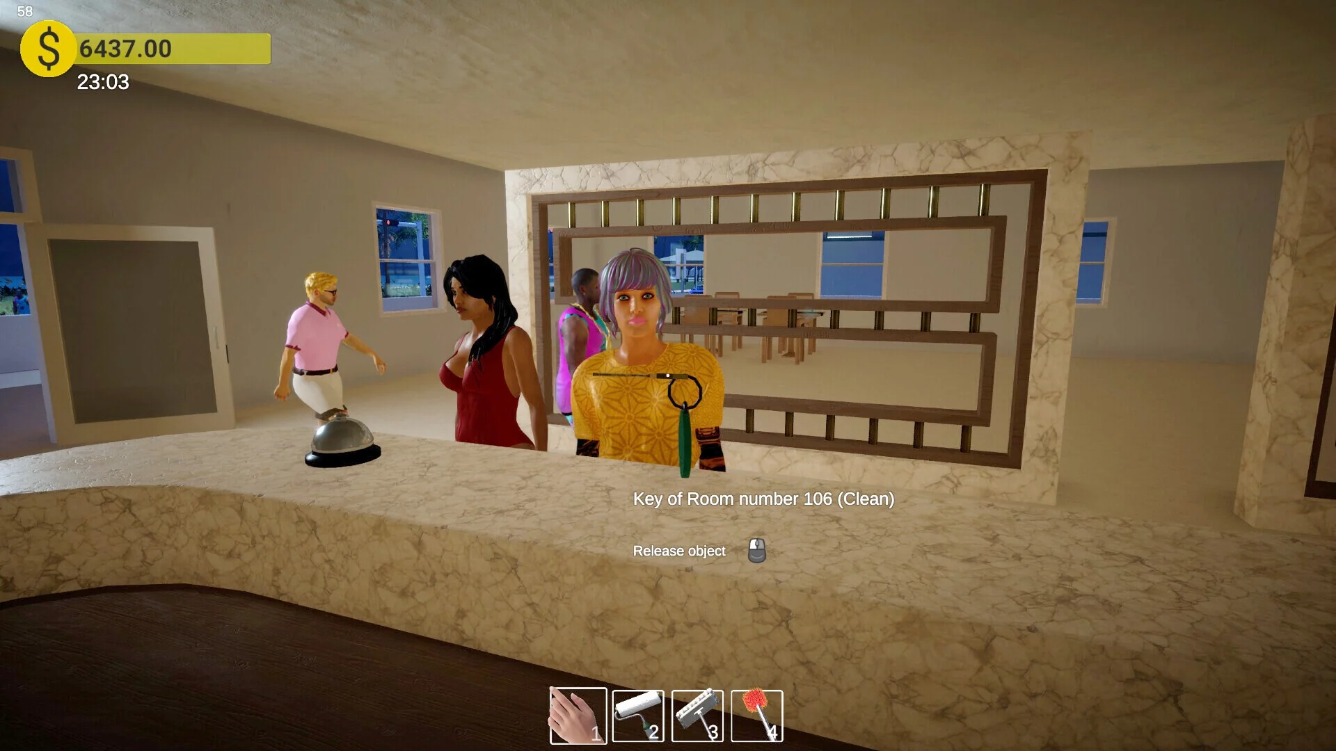Изображение игры: Miami Hotel Simulator