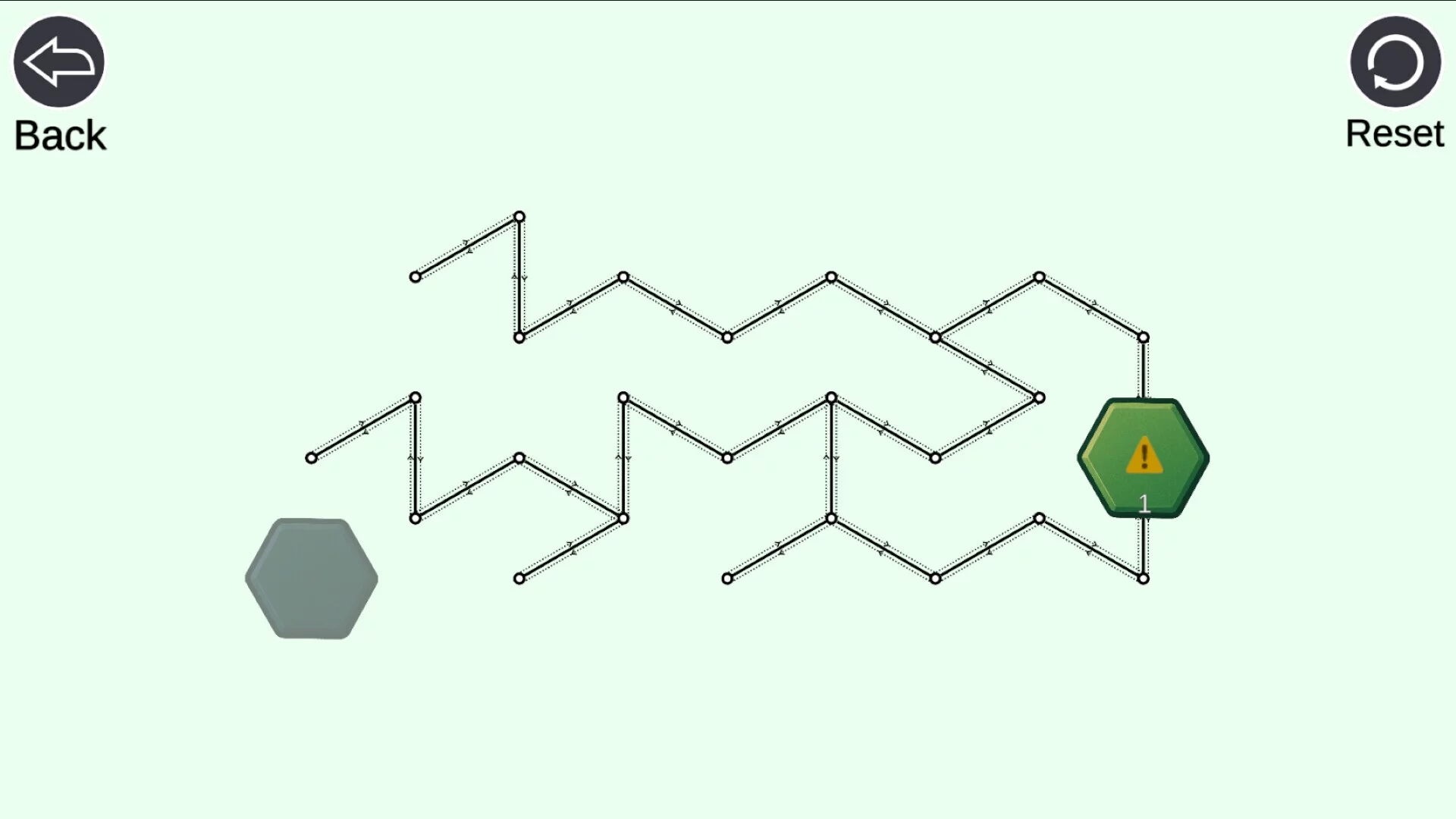 Изображение игры: Slide Hexagon