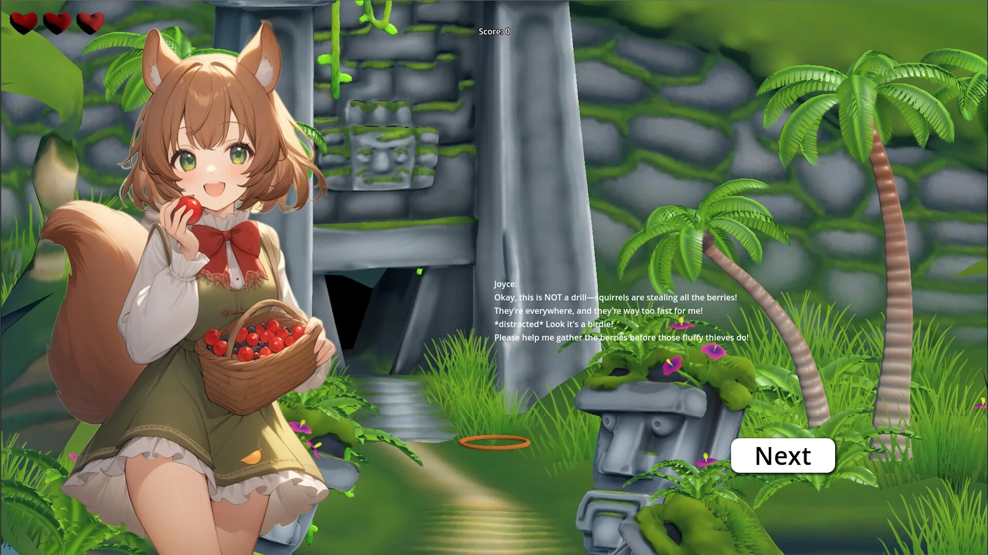 Изображение игры: Fruit Hoop 2