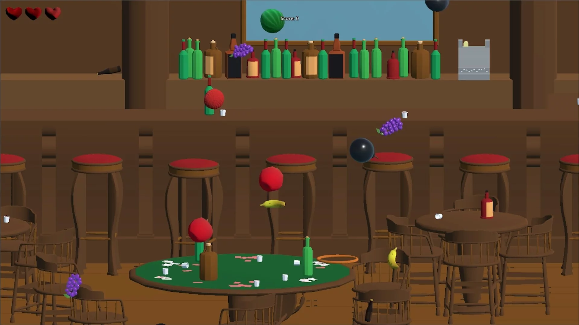 Изображение игры: Fruit Hoop 2