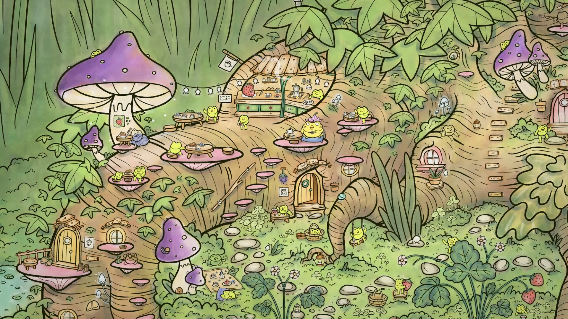 Изображение игры: Find My Frogs
